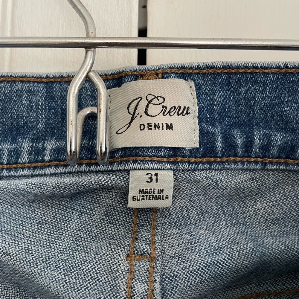 I. Crew Women’s 9” Billie Demi Boot Crop Jeans 31 - Picture 3 of 3